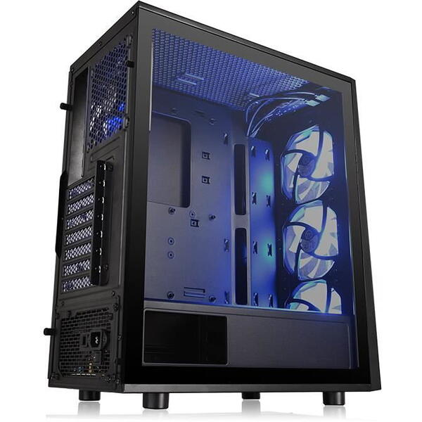 Carcasa Thermaltake Versa J24 Tempered Glass  RGB