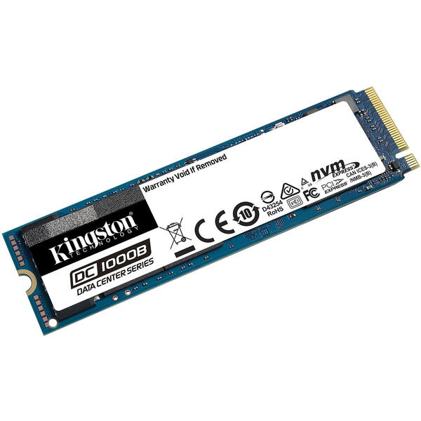 SSD Kingston DC1000B 960GB, PCI Express 3.0 x4, M.2 2280