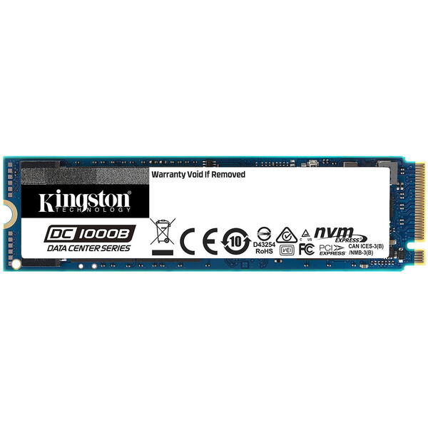 SSD Kingston DC1000B 960GB, PCI Express 3.0 x4, M.2 2280