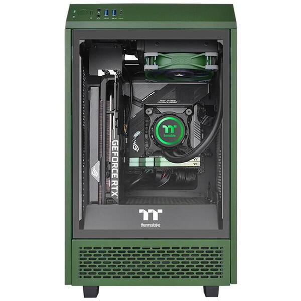 Ventilator PC Thermaltake ToughFan 12 120mm verde