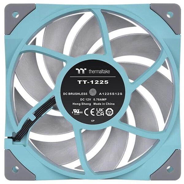 Ventilator PC Thermaltake ToughFan 12 120mm  turquoise