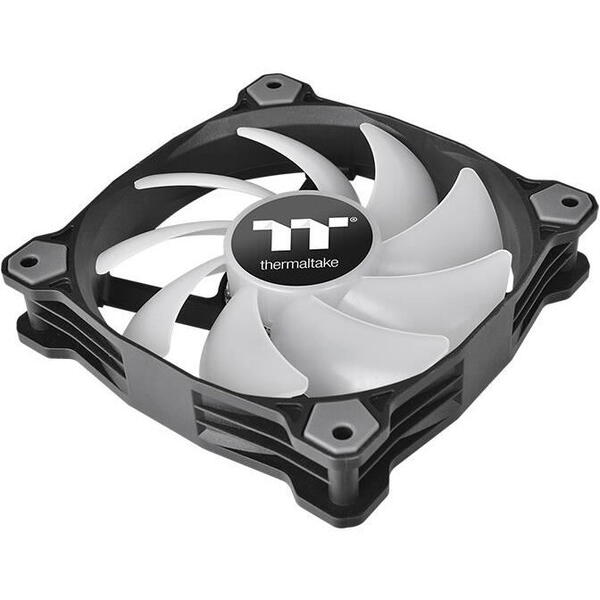 Ventilator PC Thermaltake Pure 12 ARGB Sync Radiator Fan TT Premium Edition set 3 ventilatoare cu iluminare RGB