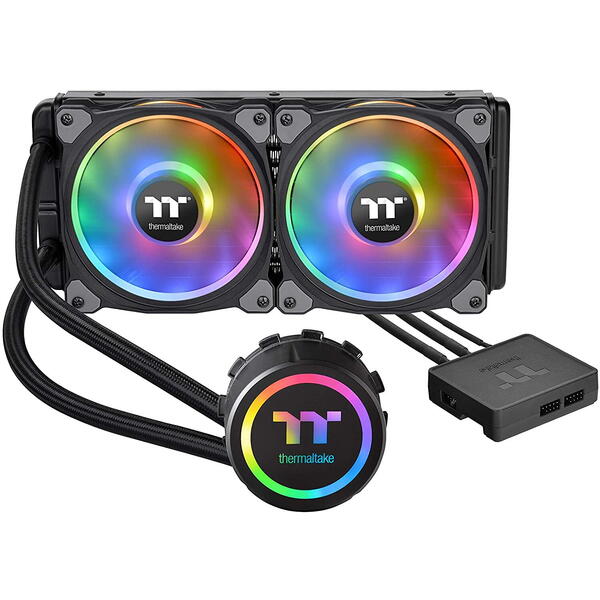 Cooler cu lichid Thermaltake Floe DX RGB 240 Premium Edition iluminare RGB