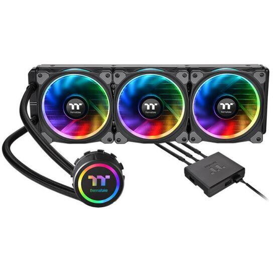 Cooler cu lichid Thermaltake Floe Riing RGB 360 Premium Edition iluminare RGB