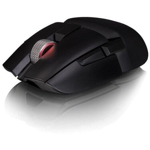Mouse gaming Thermaltake Premium Argent M5 iluminare RGB Wireless Bluetooth Negru