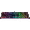 Tastatura gaming Tt eSPORTS by Thermaltake Level 20 RGB titanium Cherry MX Speed Silver Mecanica