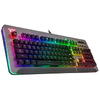 Tastatura gaming Tt eSPORTS by Thermaltake Level 20 RGB titanium Cherry MX Speed Silver Mecanica