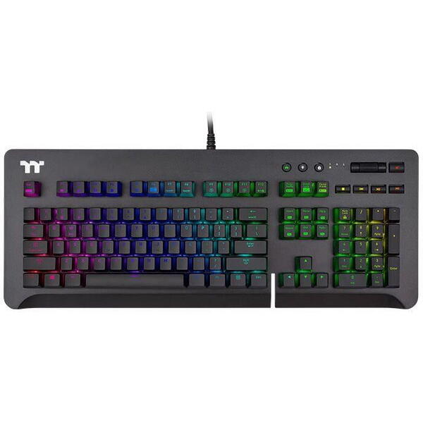 Tastatura gaming Thermaltake Tt eSPORTS Level 20 GT RGB Cherry MX Silver Mecanica