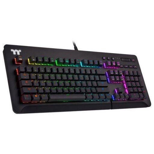 Tastatura gaming Thermaltake Tt eSPORTS Level 20 GT RGB Cherry MX Silver Mecanica