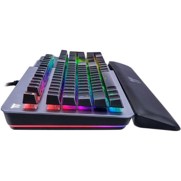 Tastatura gaming Thermaltake Tt eSPORTS Argent K5 RGB Cherry MX Speed Silver Mecanica
