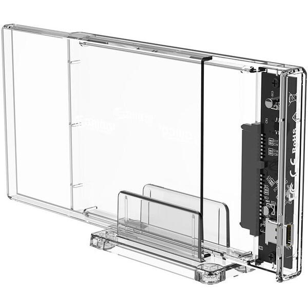 Rack Orico 2159C3-G2 USB 3.1 Gen2 2.5 inch transparent