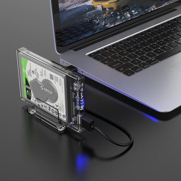 Rack Orico 2159U3 USB 3.0 2.5 inch transparent