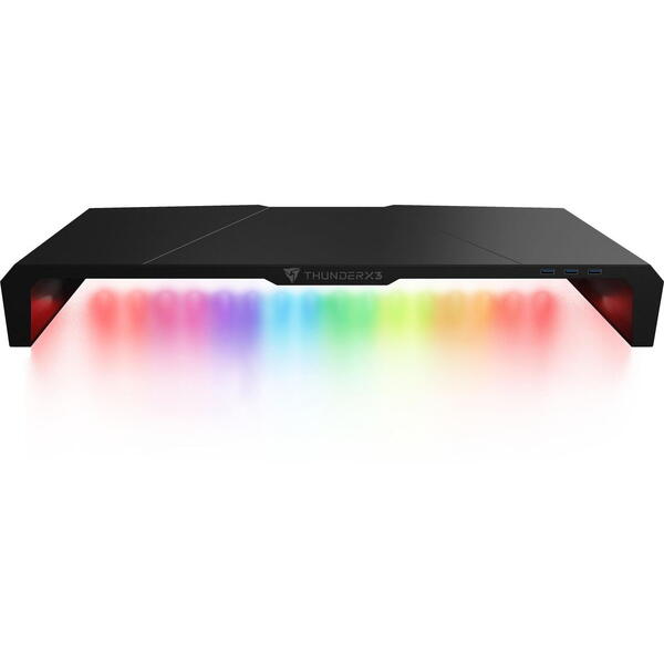 Suport monitor Aerocool Thunder X3 AS5 Hex negru iluminare RGB