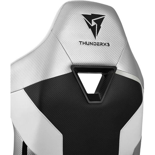 Scaun Gaming Aerocool Thunder X3 TC3 alb