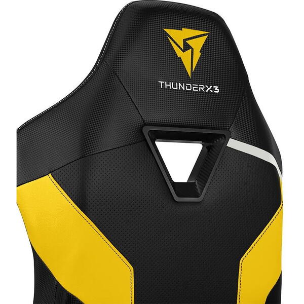 Scaun Gaming Aerocool Thunder X3 TC3 negru cu galben