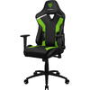 Scaun Gaming Aerocool Thunder X3 TC3 negru cu verde