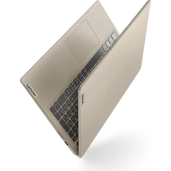 Laptop Lenovo IdeaPad 3 14ITL6, 14 inch FHD IPS, Intel Core i5-1135G7, 8GB DDR4, 512GB SSD, Intel Iris Xe, Sand