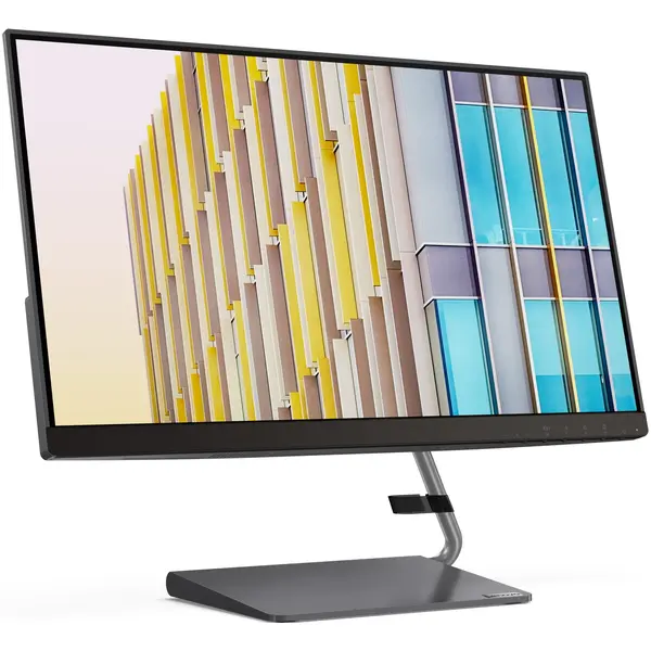 Monitor LED Lenovo Q24H-10 23.8 inch QHD IPS 4 ms 75 Hz USB-C