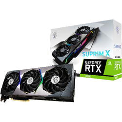 Placa video MSI GeForce RTX 3080 SUPRIM LHR 10GB GDDR6X 320 bit
