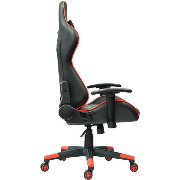 Scaun Gaming Redragon Rampage negru cu rosu