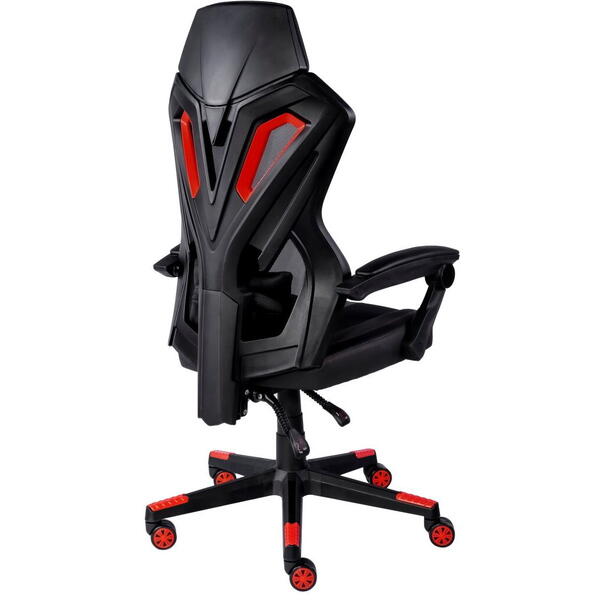 Scaun Gaming Redragon Spider King negru cu rosu