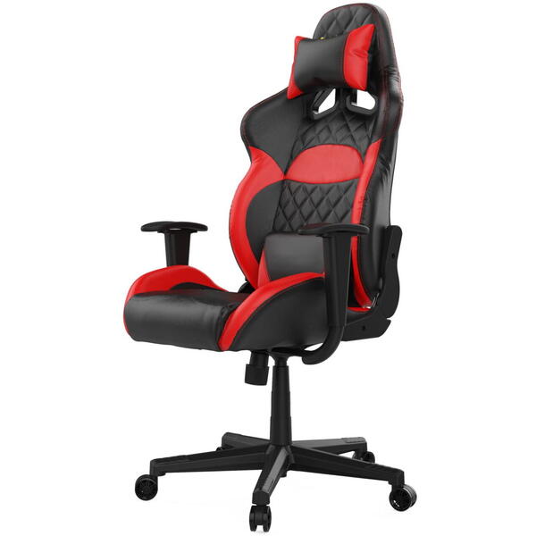 Scaun Gaming Gamdias Zelus E1L negru cu rosu