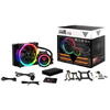 Cooler cu lichid Gamdias Chione E1A 120R iluminare RGB