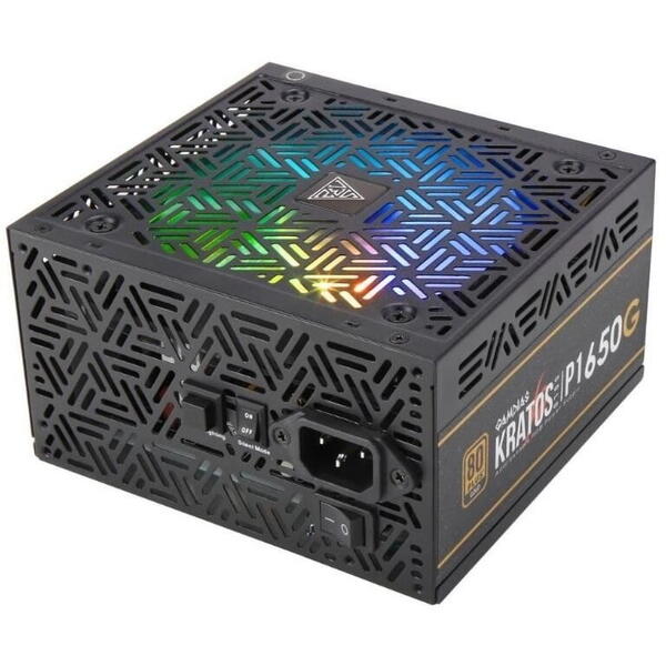 Sursa Gamdias Kratos P1 650W iluminare RGB