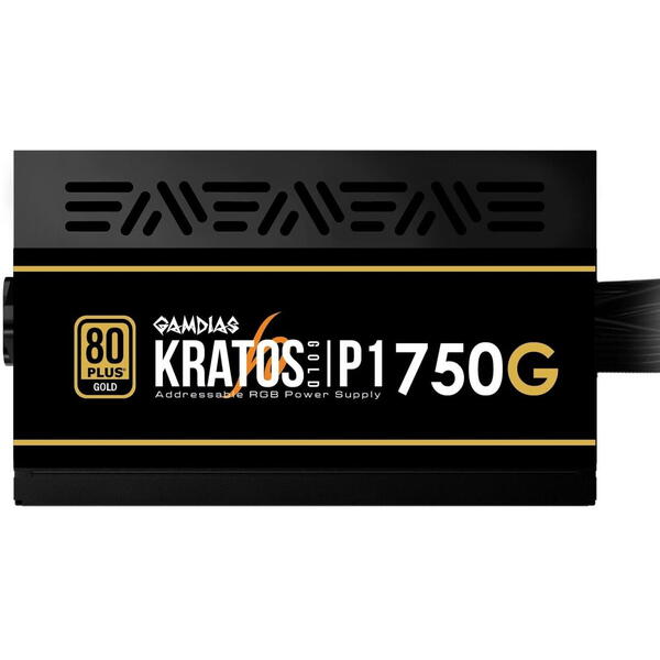 Sursa Gamdias Kratos P1 750W iluminare RGB