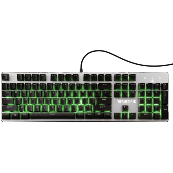 Kit Tastatura si Mouse Gaming Gamdias Hermes E1C neagra iluminare RGB