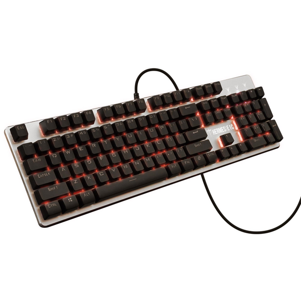 Kit Tastatura si Mouse Gaming Gamdias Hermes E1C neagra iluminare RGB