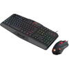 Kit Tastatura si Mouse Gaming Redragon S101-BA 4 in 1 negru