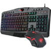 Kit Tastatura si Mouse Gaming Redragon S101-BA 4 in 1 negru