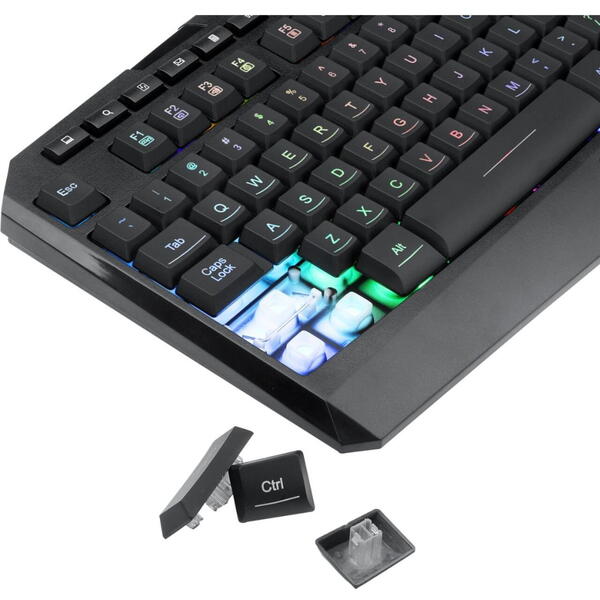 Kit Tastatura si Mouse Gaming Redragon S101 negru