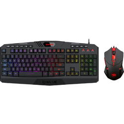 Kit Tastatura si Mouse Gaming Redragon S101 negru