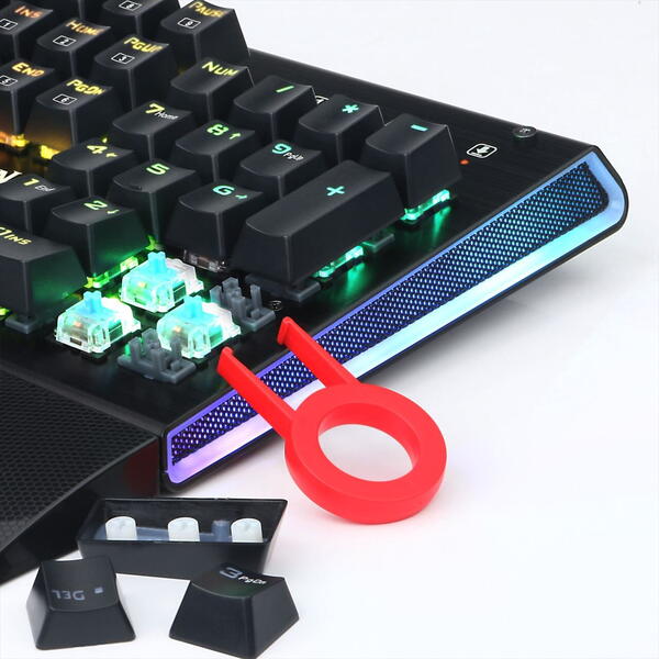 Tastatura gaming Redragon Aryaman RGB neagra