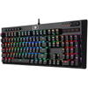 Tastatura gaming Redragon Manyu RGB neagra
