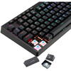 Tastatura gaming Redragon Manyu RGB neagra