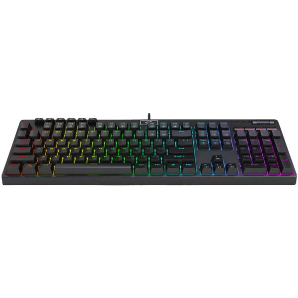 Tastatura gaming Redragon Manyu RGB neagra