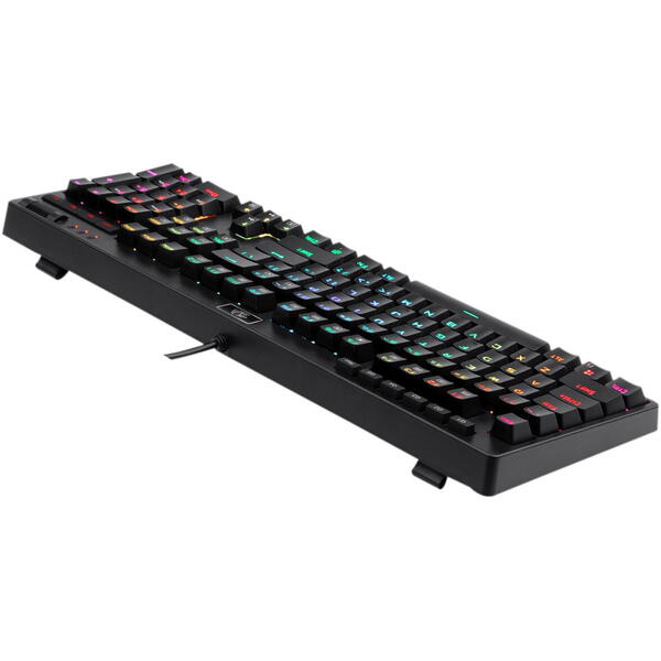 Tastatura gaming Redragon Manyu RGB neagra