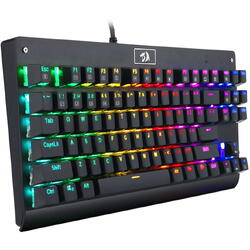 Tastatura gaming Redragon Dark Avenger neagra iluminare RGB