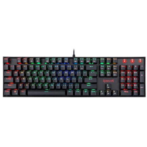 Tastatura gaming Redragon Mitra mecanica RGB cu switch-uri rosii