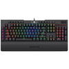 Tastatura gaming Redragon Brahma neagra iluminare RGB