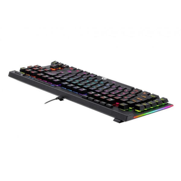 Tastatura gaming Redragon Magic-Wand neagra iluminare RGB