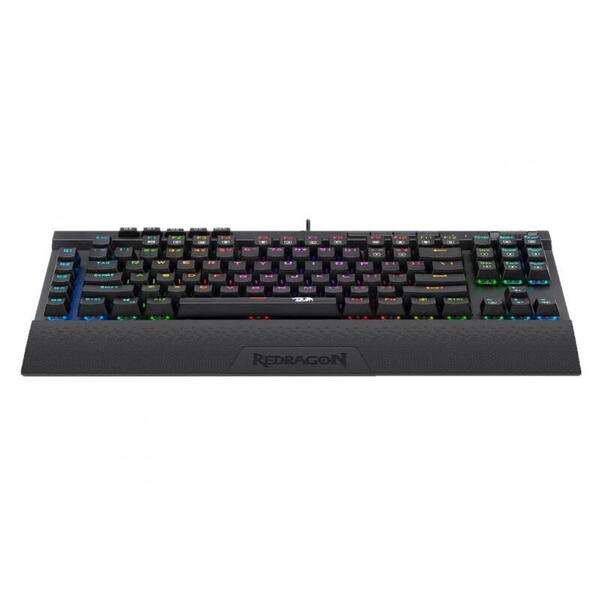 Tastatura gaming Redragon Magic-Wand neagra iluminare RGB