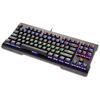 Tastatura gaming Redragon Visnu neagra iluminare rainbow