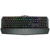 Tastatura gaming Riotoro Ghostwriter Elite Cherry MX Red neagra iluminare RGB