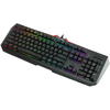 Tastatura gaming Riotoro Ghostwriter Elite Cherry MX Silent Red neagra iluminare RGB