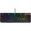 Tastatura gaming Asus ROG Strix Scope RX neagra iluminare RGB