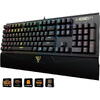 Tastatura gaming Tastatura gaming mecanica Gamdias Hermes P1 neagra iluminare RGB switch-uri negre